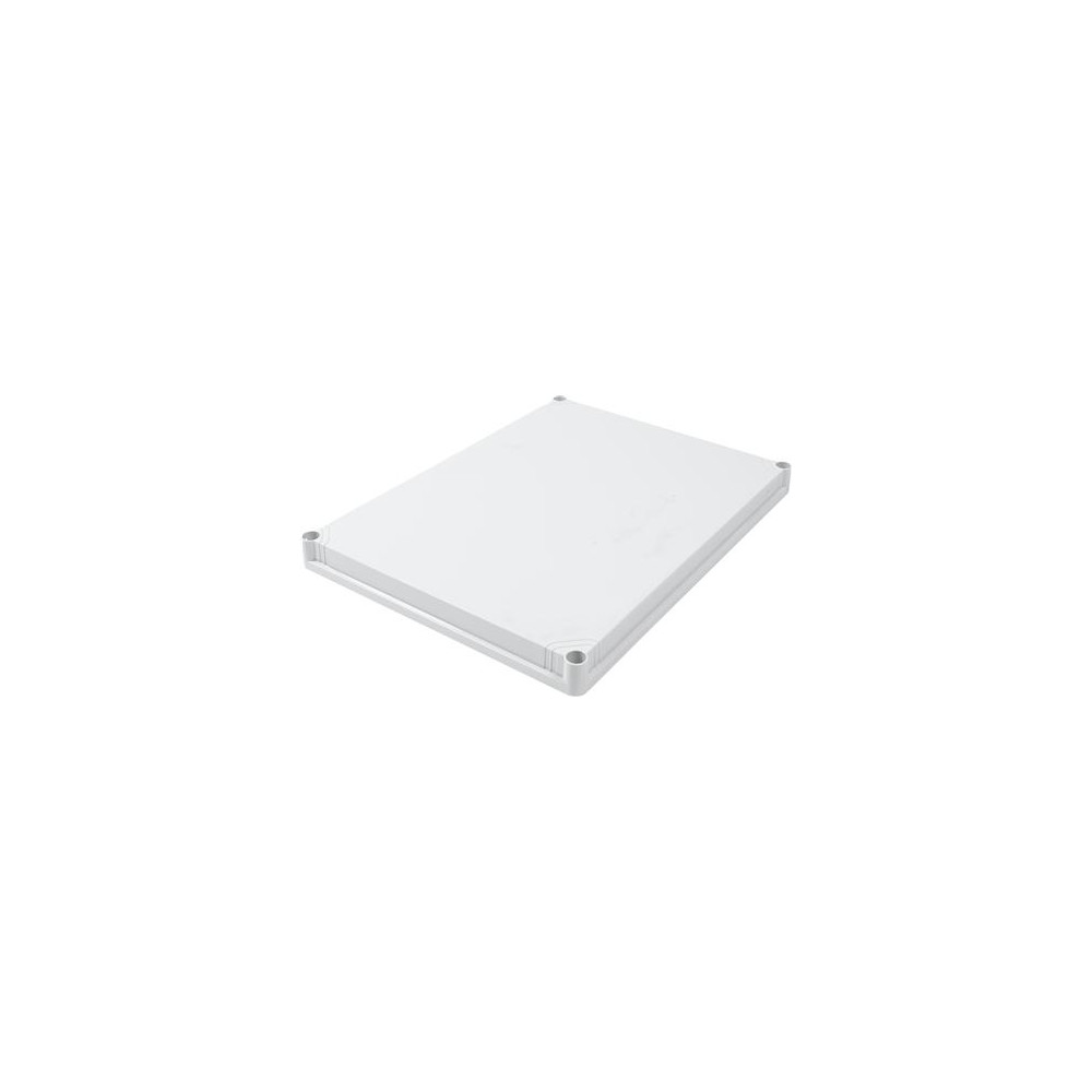 Produktbild för Ensto Cubo P, O och C lock grå polykarbonat 300 x 400 x 30 m...
