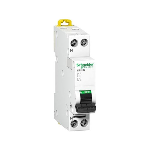 SCHNEIDER ELECTRIC SCHNEIDER ELECTRIC automatsäkring MCB 1A C-karakteristik 1-p...
