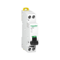 Produktbild för SCHNEIDER ELECTRIC automatsäkring MCB 1A C-karakteristik 1-p...