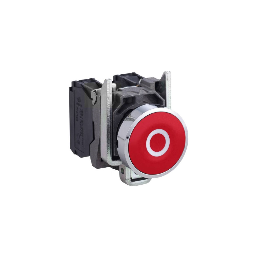 Produktbild för Schneider Electric XB4, Knapp, IP66, IK06, Klass I, 30 mm, 5...