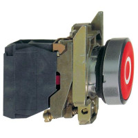 Produktbild för Schneider Electric XB4, Knapp, IP66, IK06, Klass I, 30 mm, 5...