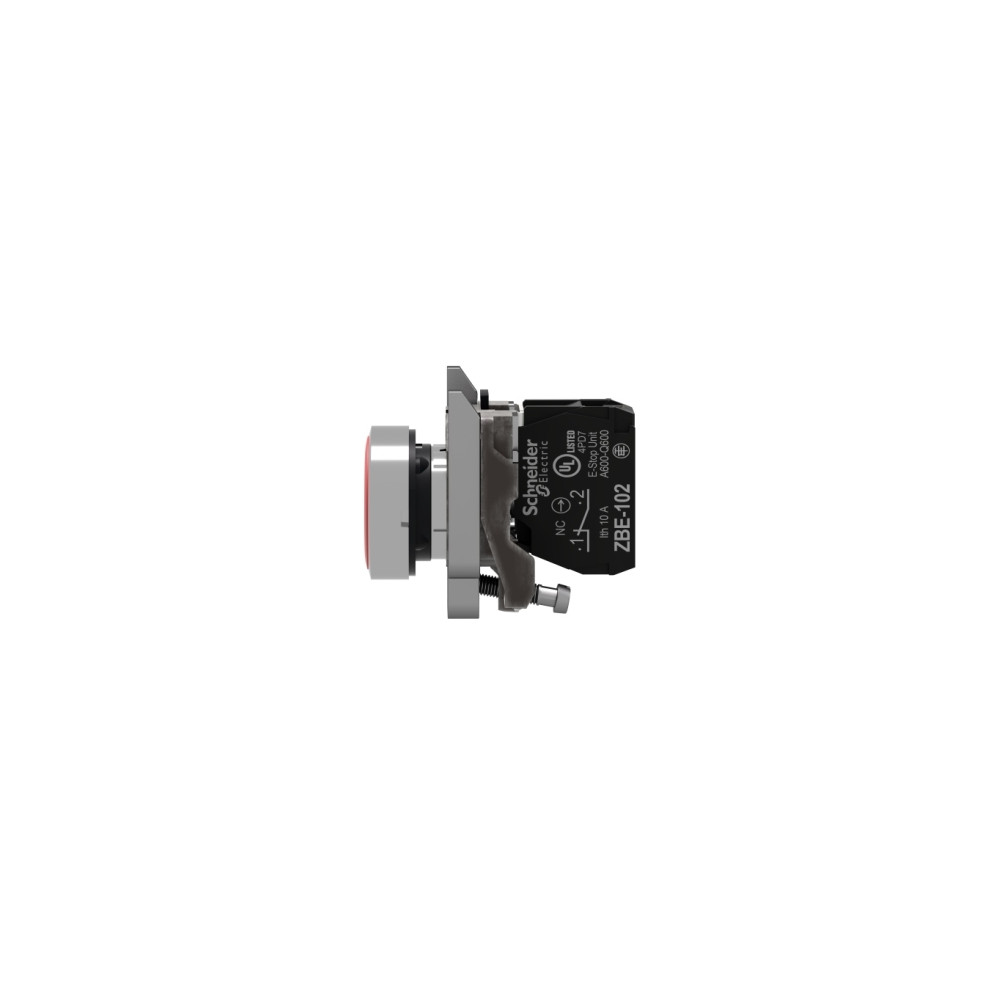 Produktbild för Schneider Electric XB4, Knapp, IP66, IK06, Klass I, 30 mm, 5...