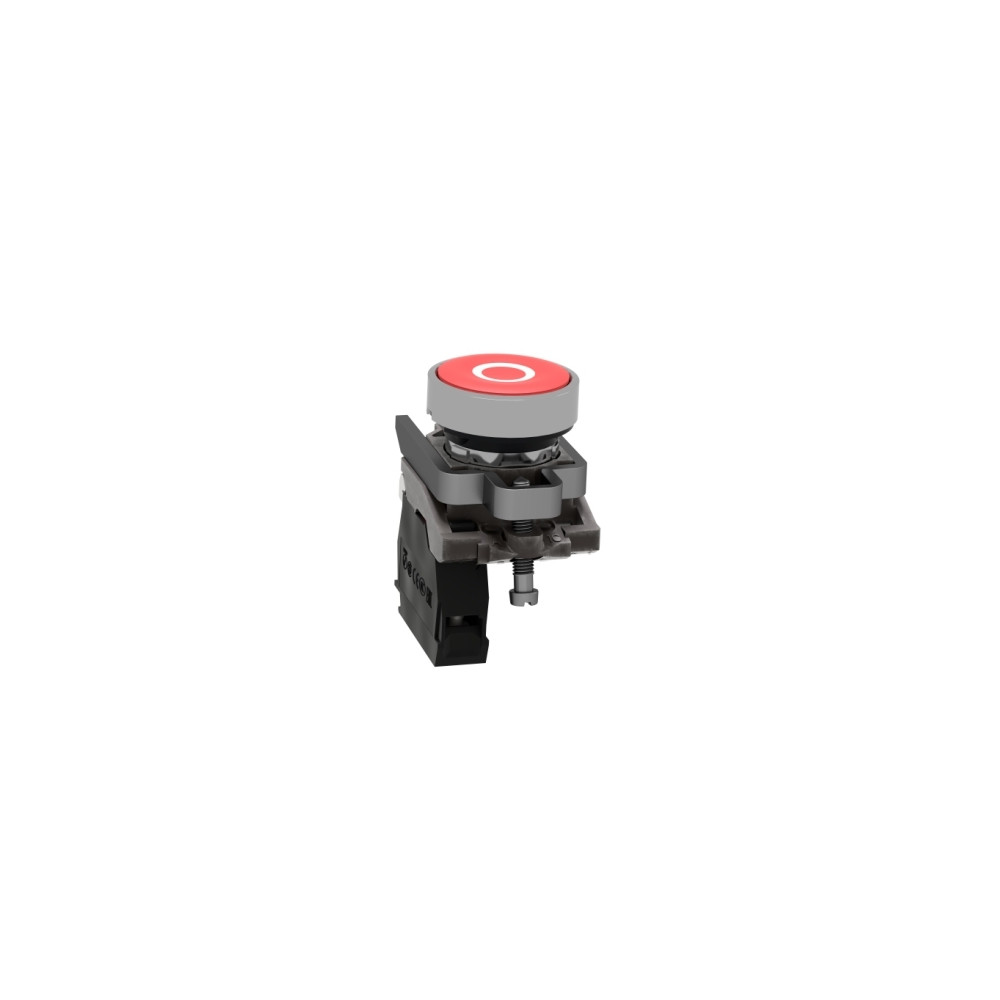 Produktbild för Schneider Electric XB4, Knapp, IP66, IK06, Klass I, 30 mm, 5...