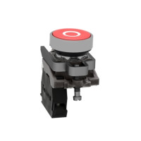 Produktbild för Schneider Electric XB4, Knapp, IP66, IK06, Klass I, 30 mm, 5...