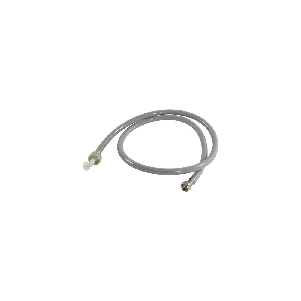 Produktbild för NEOPERL Slange PVC grå 1/2" lige x 3/4" vinkel 1500 mm. Kold...