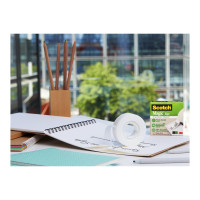 Produktbild för Scotch C38 + Scotch Magic A greener choice - dispenser med kontorstejp (14 rullar) - 19 mm x 33 m - svart dispenser