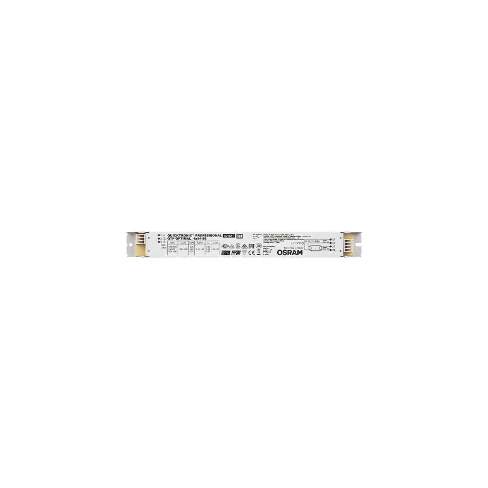 Produktbild för Osram QTP-OPTIMAL 1X54…58, 100000 h, -20