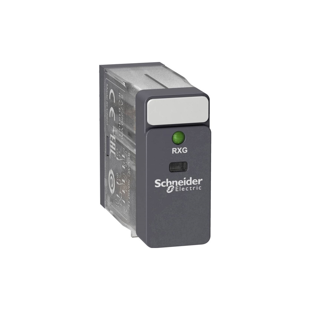 Produktbild för Schneider Electric RXG23P7, Transparent, 230 V, IP40 IEC 618...