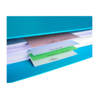 Produktbild för Exacompta Forever - avdelare - 100 delar - för 105 x 240 mm - blandade färger