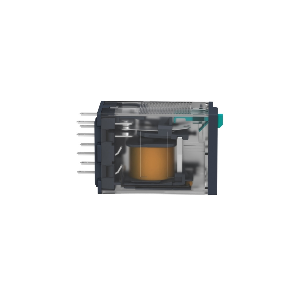 Produktbild för Schneider Electric RXM2AB2JD, Transparent, 12 V, IP40 UL 508...