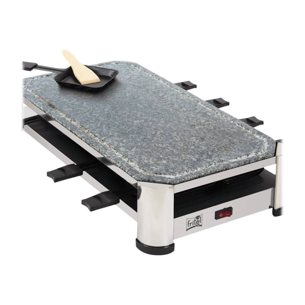Produktbild för FRITEL SG 2180 - raclette - rostfri stålkrom/svart