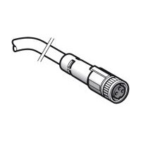 Produktbild för Schneider Electric XZCP0566L10, 10 m, M8, Hunstik, Sort, Pol...