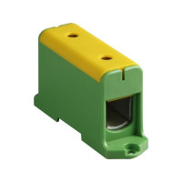 Produktbild för ENSTO genomföringsklämma PE 35-240mm² skruvplint GUL/GRÖN en...