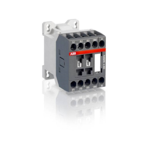 ABB Kontaktor 3-polig 4kW, 400V AC, styrspänning 230V AC, hjälpk...