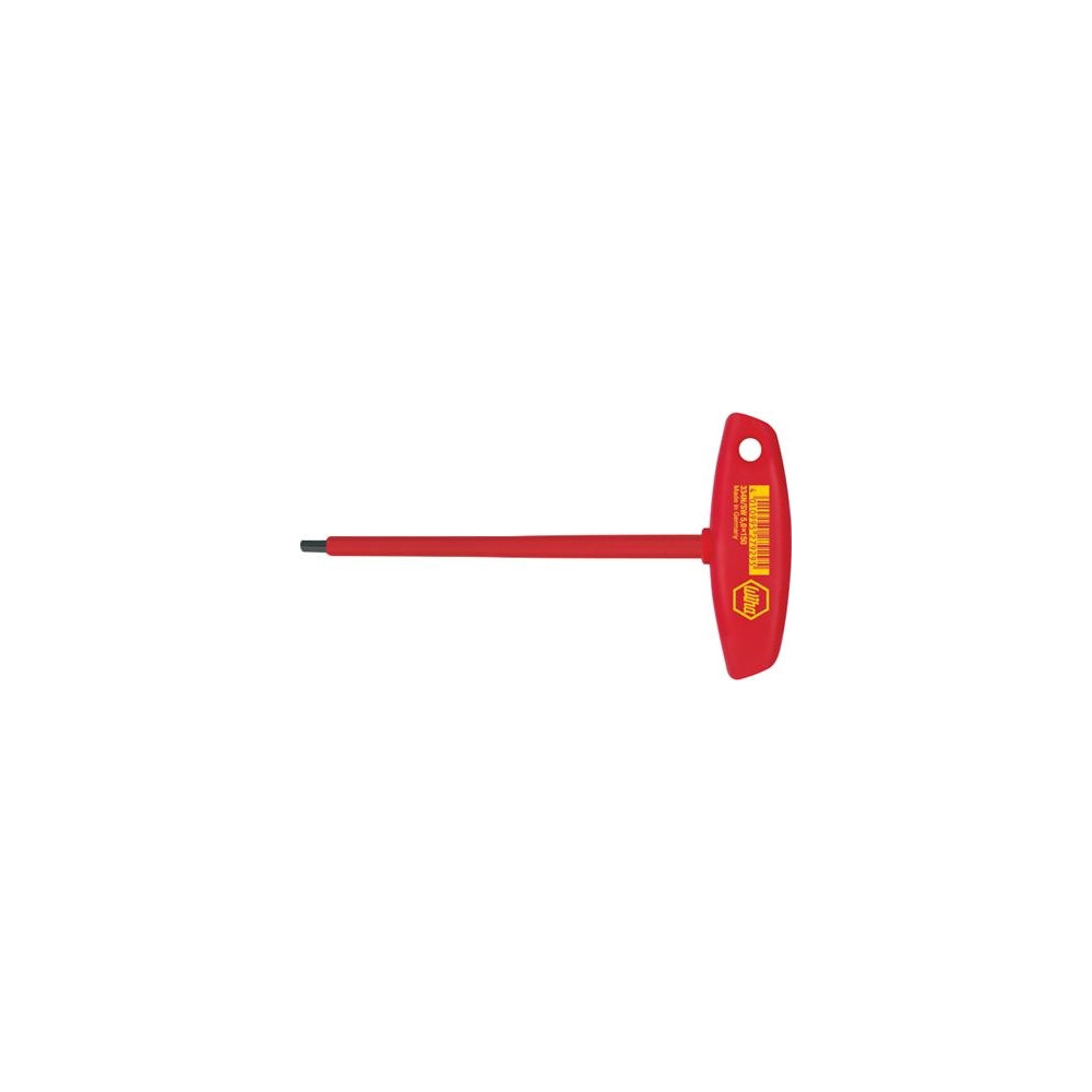Produktbild för Wiha 27929, Insexnyckel med T-handtag, Metrisk, 1 styck, Kro...