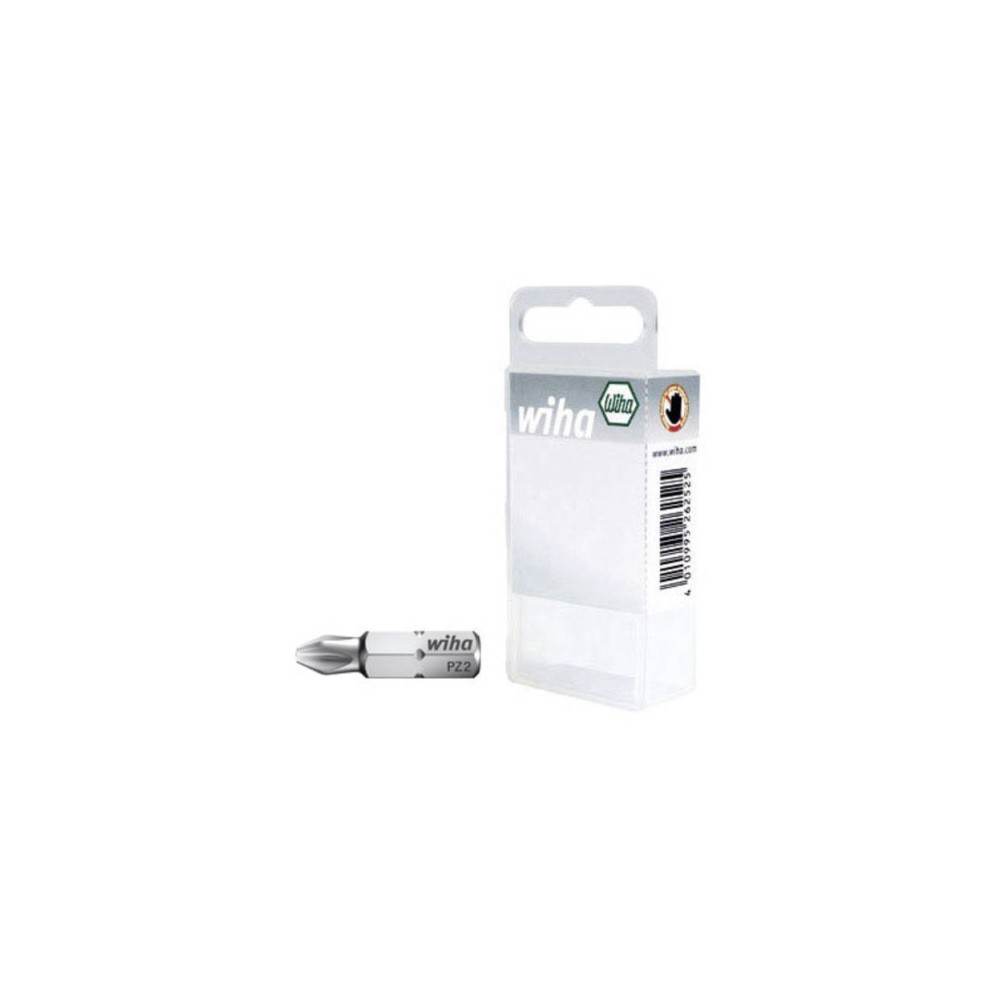 Produktbild för Wiha 7012 Z, 3 styck, Pozidriv, PZ1, 2,5 cm, 4,9 g, Hexagona...