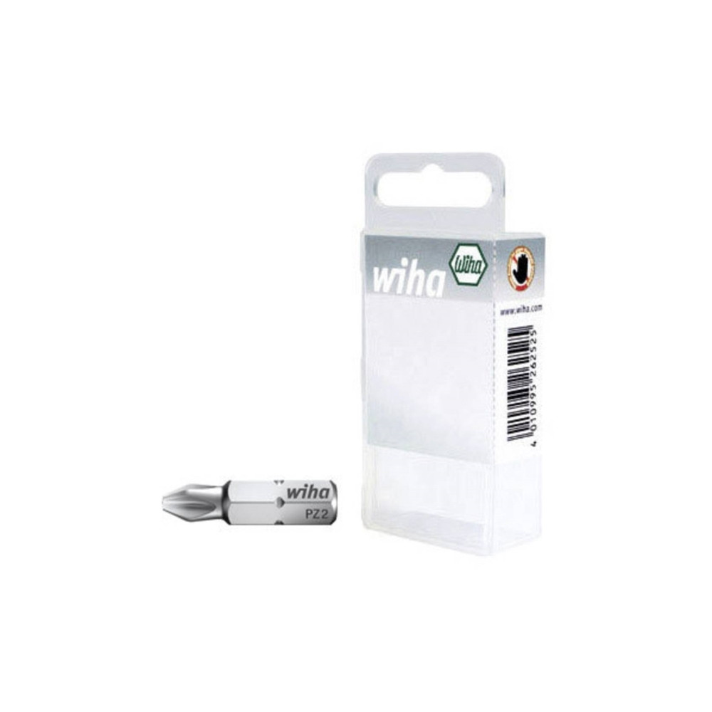 Produktbild för Wiha 7012 Z, 3 styck, Pozidriv, PZ1, 2,5 cm, 4,9 g, Hexagona...