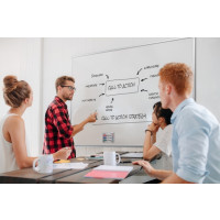 Produktbild för Legamaster pennhållare för whiteboardtavla vit, Hållare, Vit...
