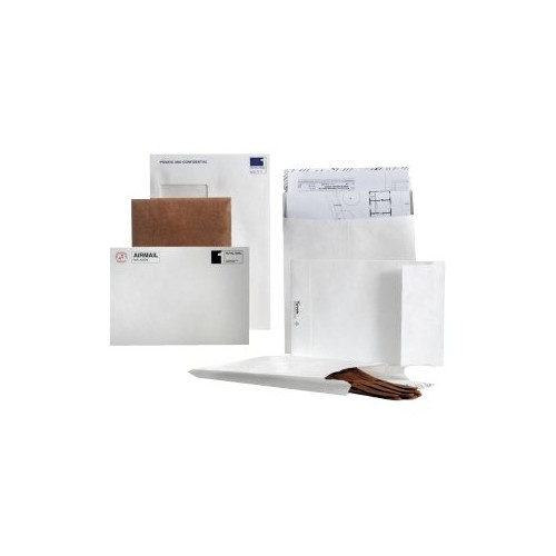 BONG BONG Tyvek - postsäck - International B4 (250 x 353 mm) - öppen ände - vit - paket med 100