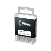 Produktbild för Wera 867/1 DIY SiS, 10 styck, Torx Plus, TX20, Rostfritt stå...
