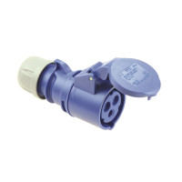 Produktbild för PCE PC Electric 213-6tt CEE CARA kontakt 16 A 3-polig 230 V...