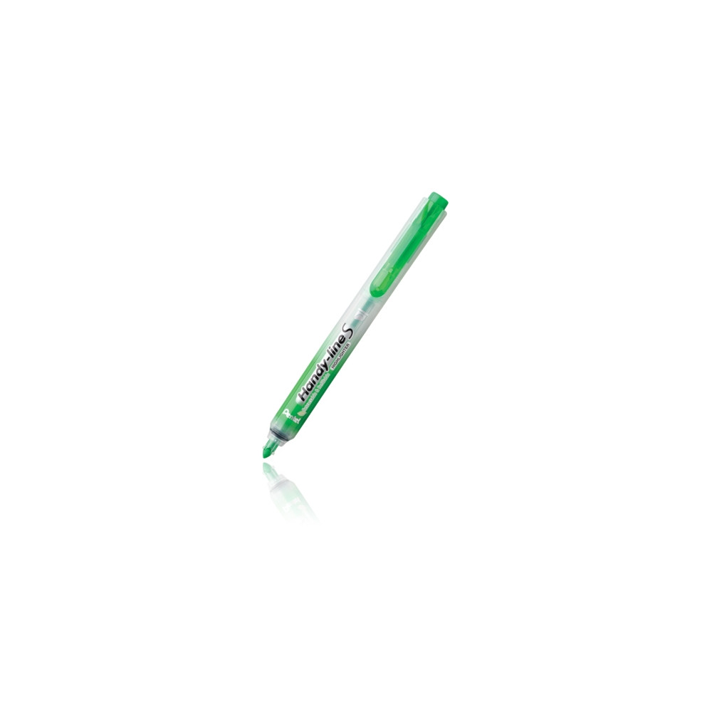 Produktbild för Markeringspenna Pentel Handy-line s med tryckmekanism grön (...