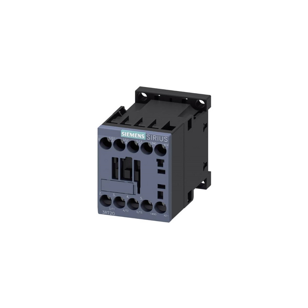 Produktbild för Siemens 3RT2017-1BB41, Kontaktor, Svart, AC/DC, 294 g, 61,5...