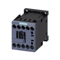Produktbild för Siemens 3RT2017-1BB41, Kontaktor, Svart, AC/DC, 294 g, 61,5...