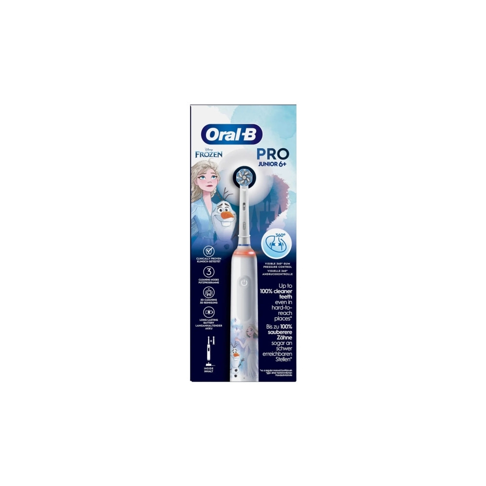 Produktbild för Oral-B PRO 14876673, Barn, Roterande tandborste, Daglig vård...