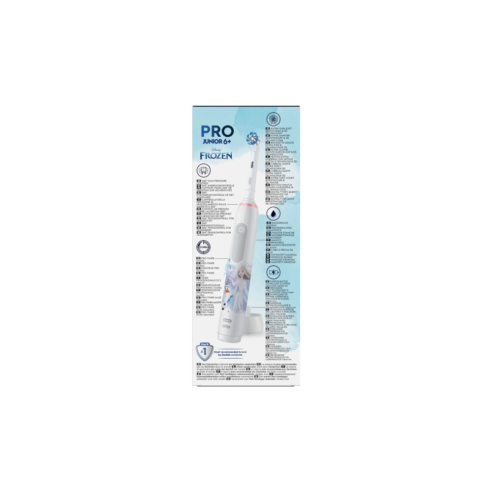 Produktbild för Oral-B PRO 14876673, Barn, Roterande tandborste, Daglig vård...
