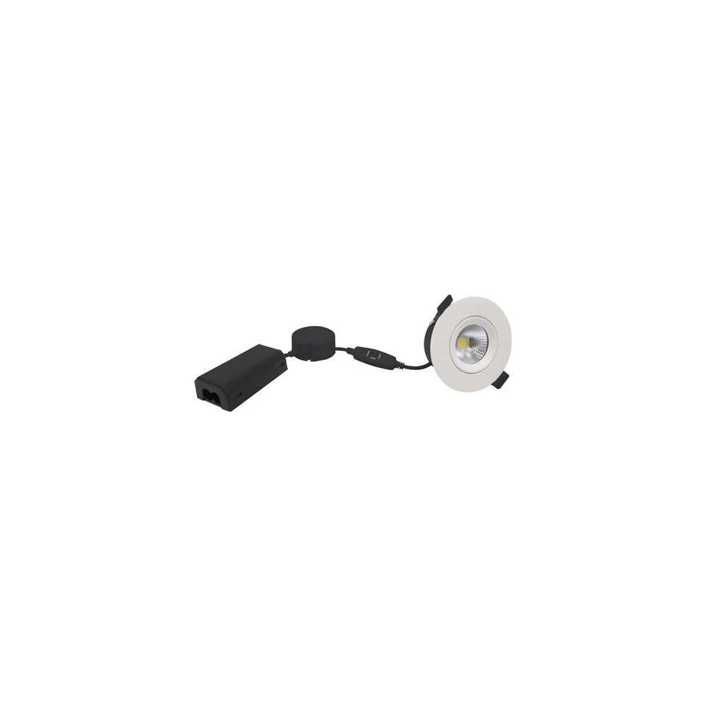 Produktbild för NORDTRONIC downlight Velia ECO m/3-stegs CCT-omkoppling 7W m...