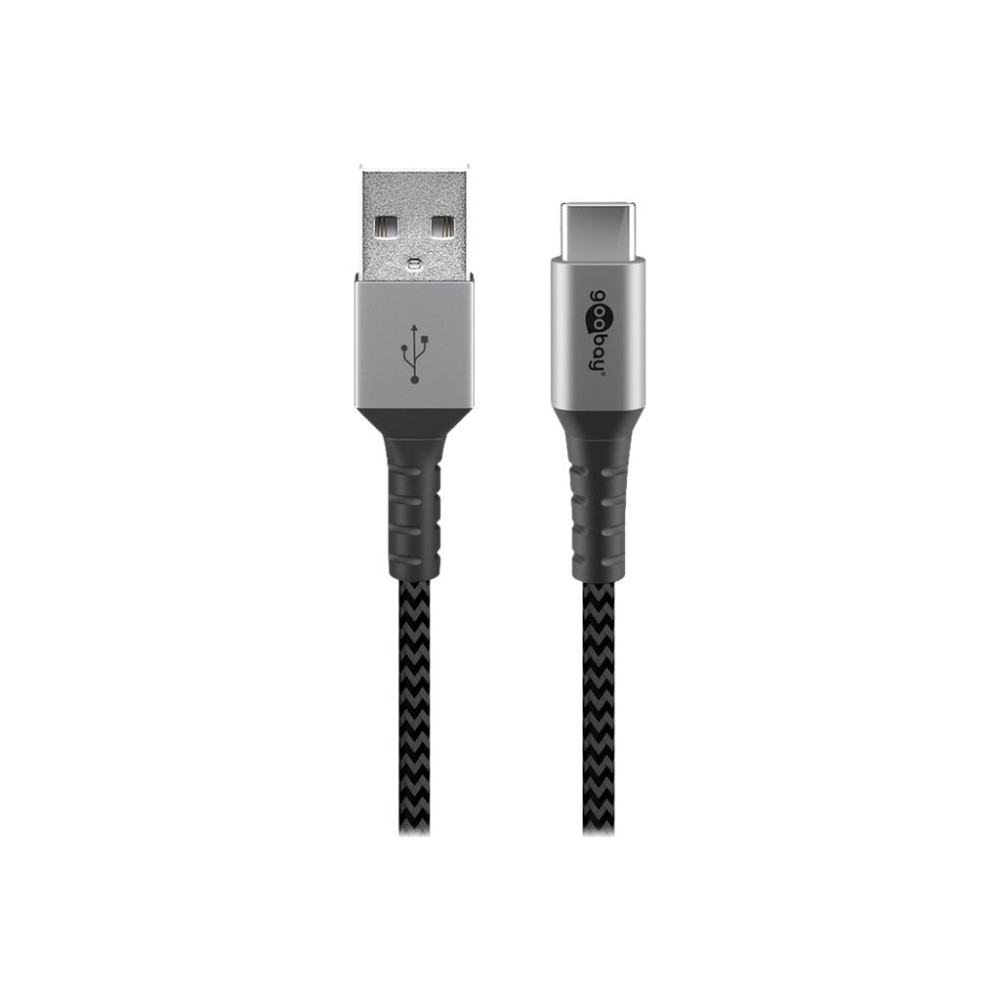 Produktbild för goobay - USB typ C-kabel - USB-C till USB - 1 m