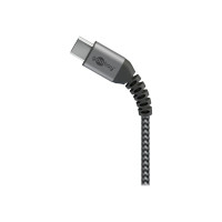 Produktbild för goobay - USB typ C-kabel - USB-C till USB - 1 m