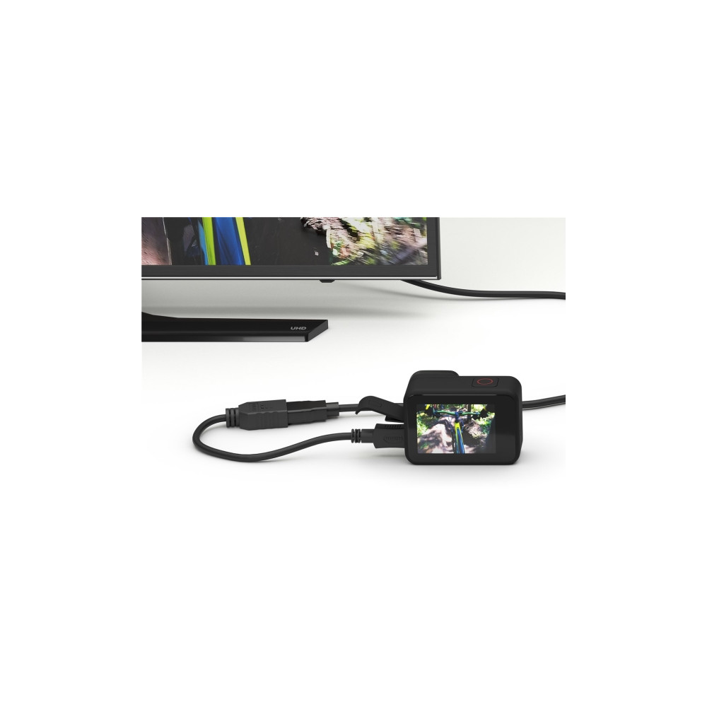 Produktbild för Wentronic 58683, 0,15 m, HDMI Typ D (micro), HDMI Typ A (sta...