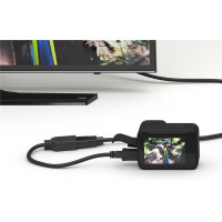 Produktbild för Wentronic 58683, 0,15 m, HDMI Typ D (micro), HDMI Typ A (sta...