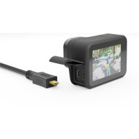 Produktbild för Wentronic 58683, 0,15 m, HDMI Typ D (micro), HDMI Typ A (sta...