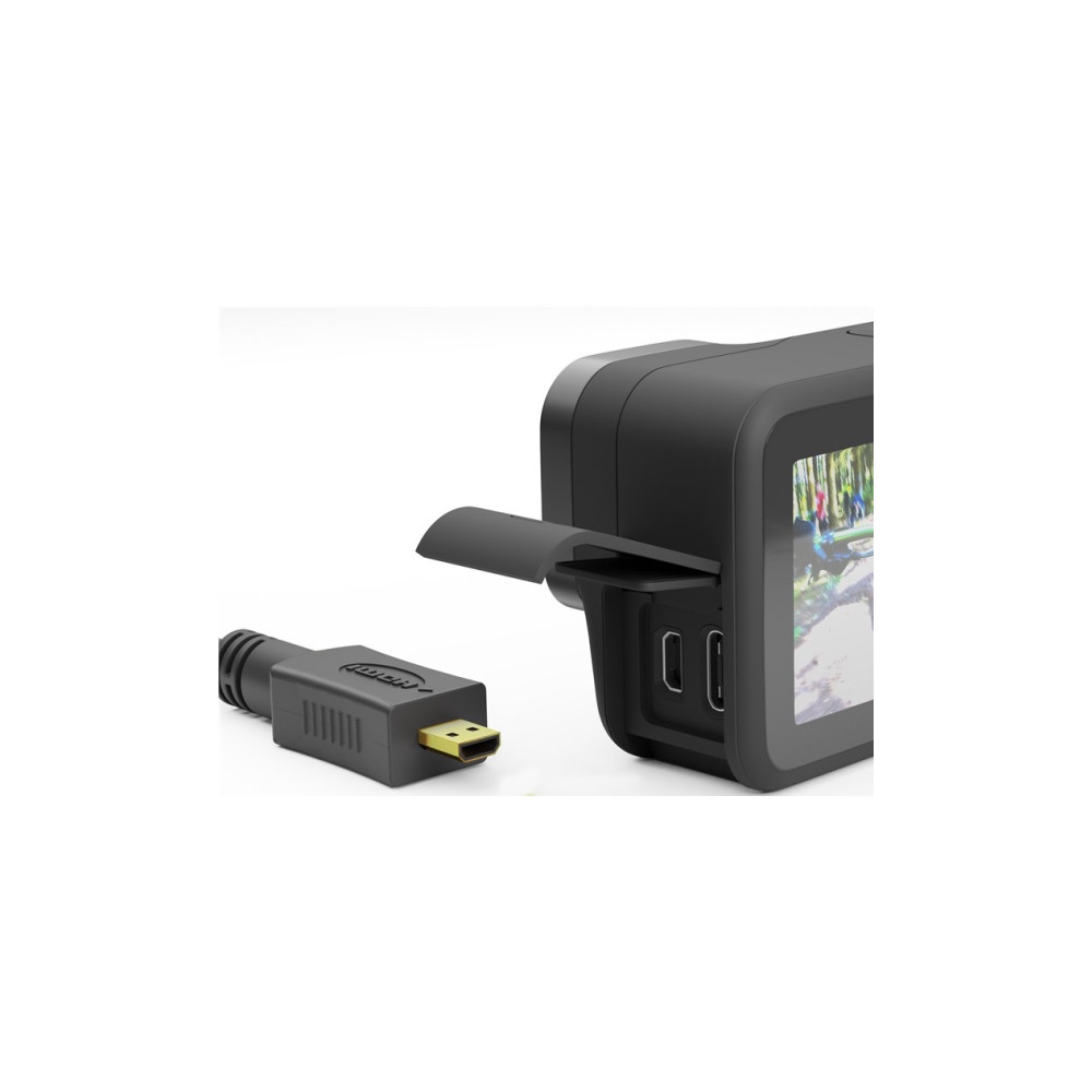 Produktbild för Wentronic 58683, 0,15 m, HDMI Typ D (micro), HDMI Typ A (sta...