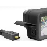 Produktbild för Wentronic 58683, 0,15 m, HDMI Typ D (micro), HDMI Typ A (sta...