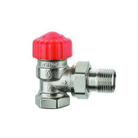 Produktbild för TA IMI Calypso F-Exact 1/2" vinkelrörande radiatorventil m/i...