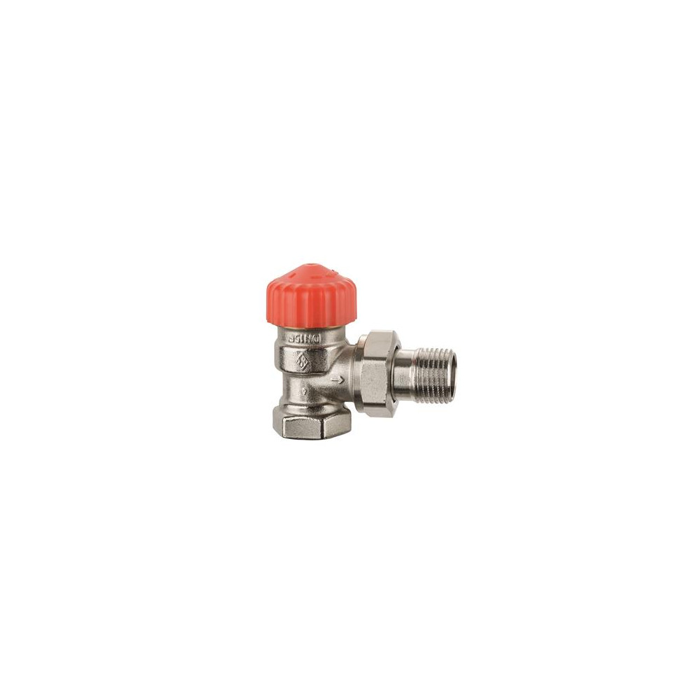 Produktbild för TA IMI Calypso F-Exact 1/2" vinkelrörande radiatorventil m/i...
