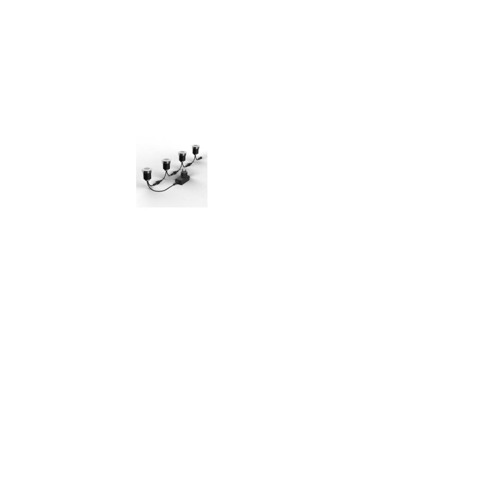 Produktbild för LED minidownlight 3,6W 2700K 230lm spridningsvinkel 80° IP44...