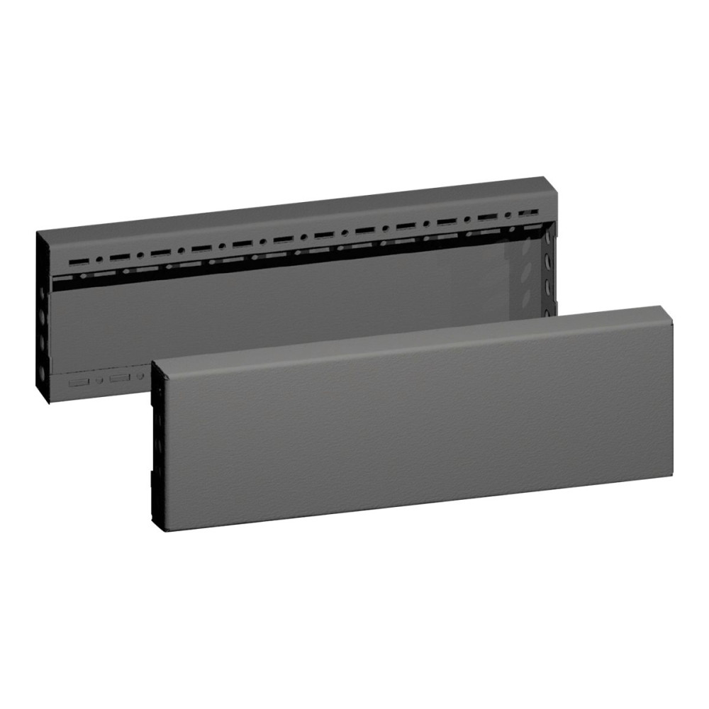 Produktbild för Rittal VX - bas/sockel trim sidopanel - sheet steel