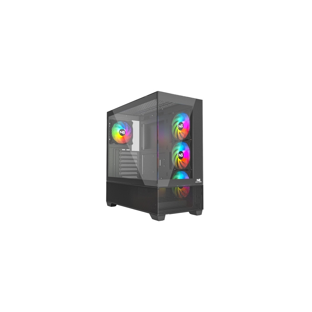 Produktbild för Nordic Gaming NGC-1150, Tower, PC, Svart, ATX, micro ATX, Mi...