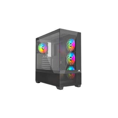Nordic Nordic Gaming NGC-1150, Tower, PC, Svart, ATX, micro ATX, Mi...