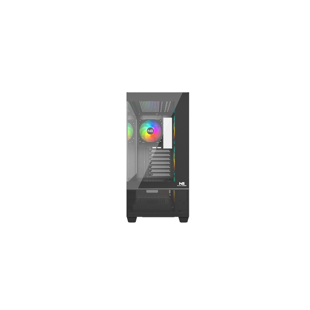 Produktbild för Nordic Gaming NGC-1150, Tower, PC, Svart, ATX, micro ATX, Mi...