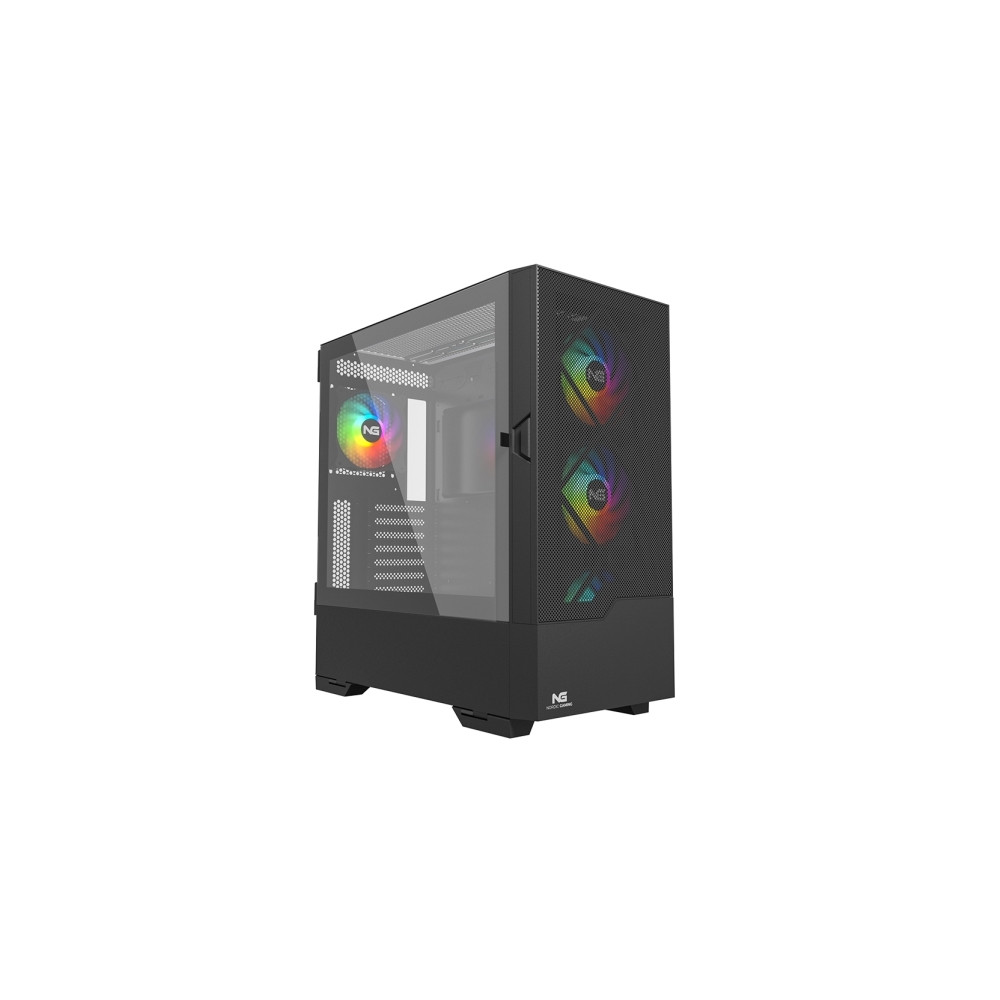 Produktbild för Nordic Gaming NGC-1167, Tower, PC, Svart, ATX, micro ATX, Mi...
