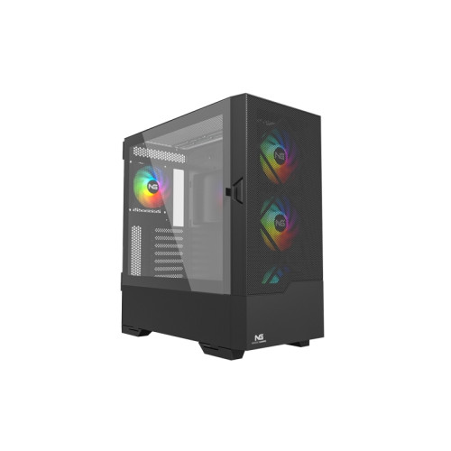 Nordic Gaming NGC-1167, Tower, PC, Svart, ATX, micro ATX, Mi... - Datorchassin & Tillbehör