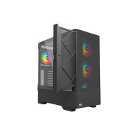 Produktbild för Nordic Gaming NGC-1167, Tower, PC, Svart, ATX, micro ATX, Mi...
