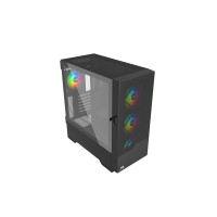 Produktbild för Nordic Gaming NGC-1167, Tower, PC, Svart, ATX, micro ATX, Mi...