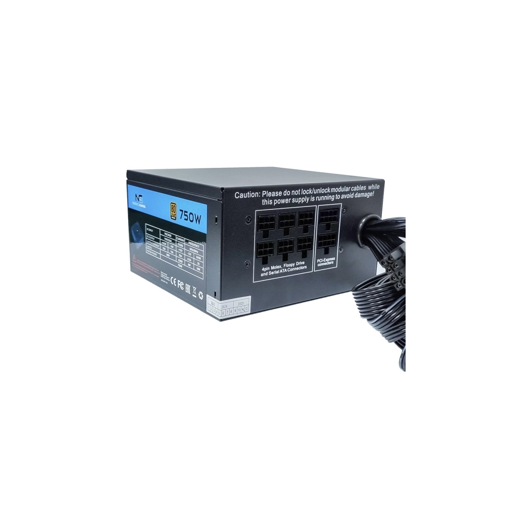 Produktbild för Nordic Gaming NGP-1181, 750 W, 115